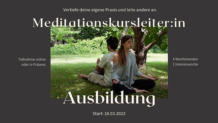 Meditation Kursleiter Ausbildung